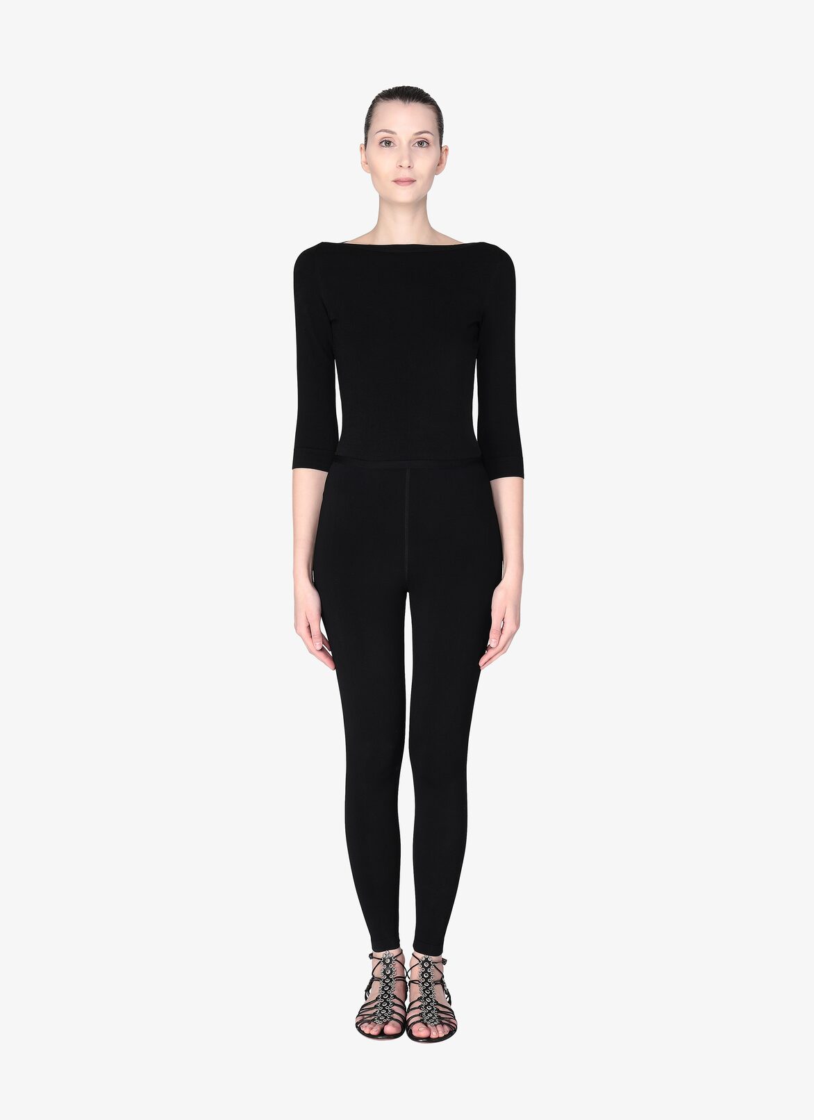 Trousers ALAÏA BLACK TROUSERS